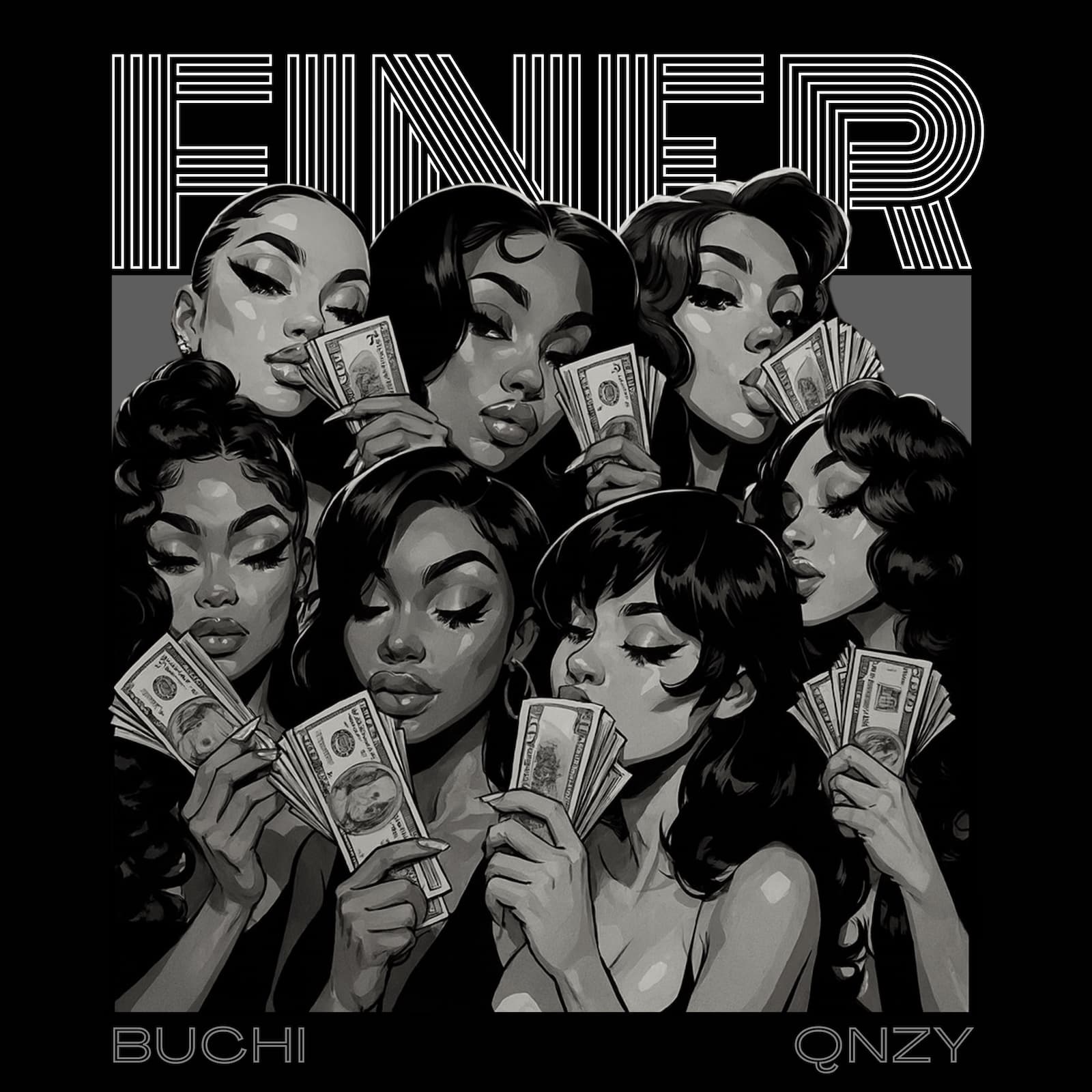 Finer (Buchi & Qnzy) cover art